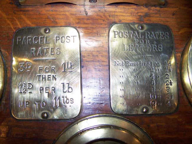An Historically Important 19th century English Military Presentation Postal Scale dated 1891 — image 4